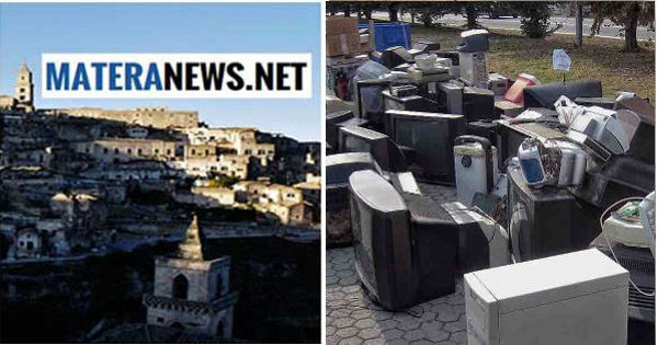 Matera ripulita da enormi quantità di rifiuti! 8600 Kg di